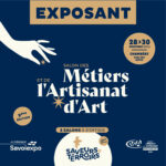 Affiche du salon des Métiers et de l'Artisanat d'Art 2025 à Savoie Expo