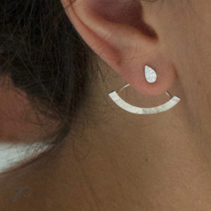 Boucles d'oreilles Lune