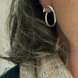 Boucles "Origines" - détail sur le lobe