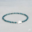 Bracelet lotus en Apatite