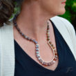 Collier Torque en agates du Botswana